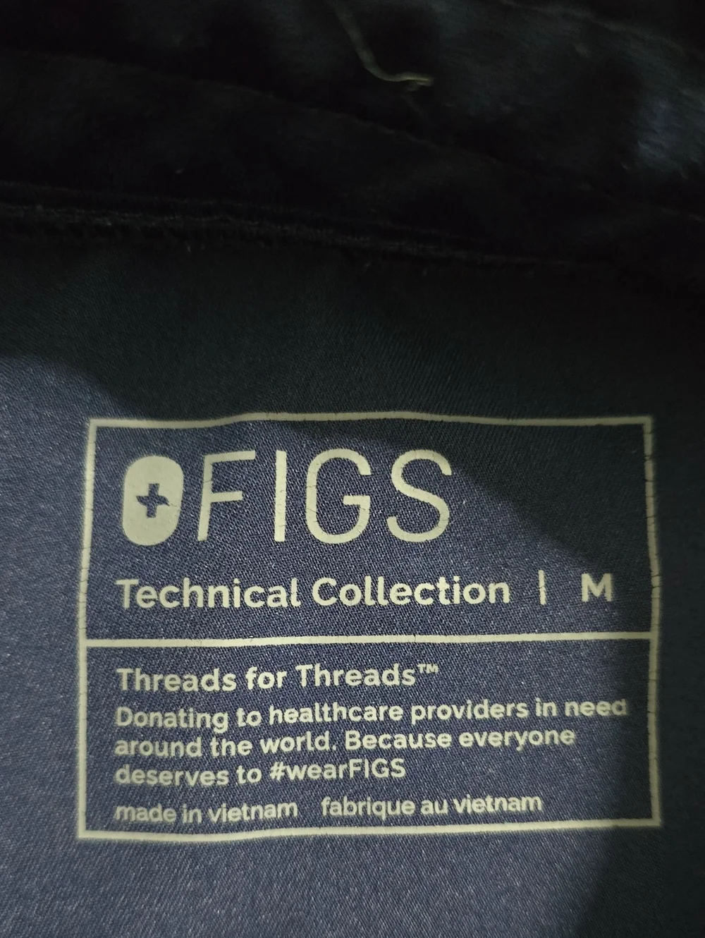 Figs Navy Jogger Pants with Drawstring
